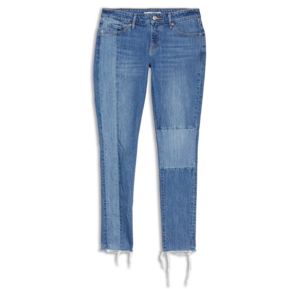*Levis 711 Skinny Patchwork Jean - Picture 3 of 11